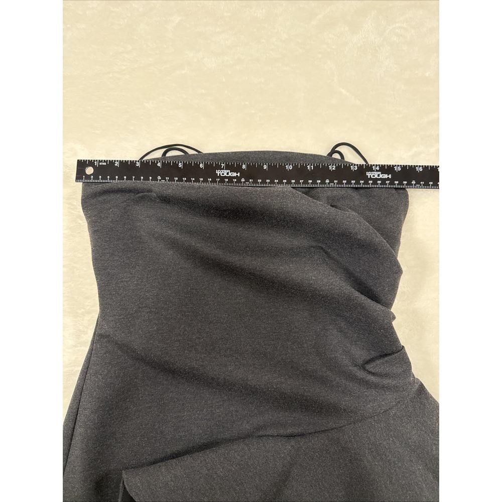 ELLIATT REVOLVE Little Black Dress Asymmetrical Ruffle Mini Small Cocktail Party - Picture 10 of 11